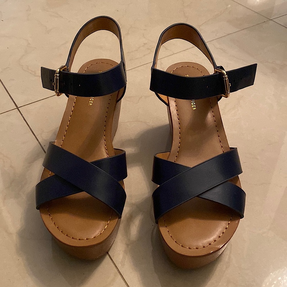 Tommy Hilfiger - Size 7 Women - Heel Sandals
